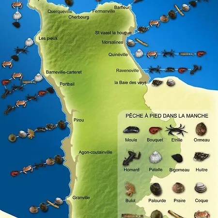 Casa de hóspedes La Fontaine Des Pres Cherbourg-en-Cotentin